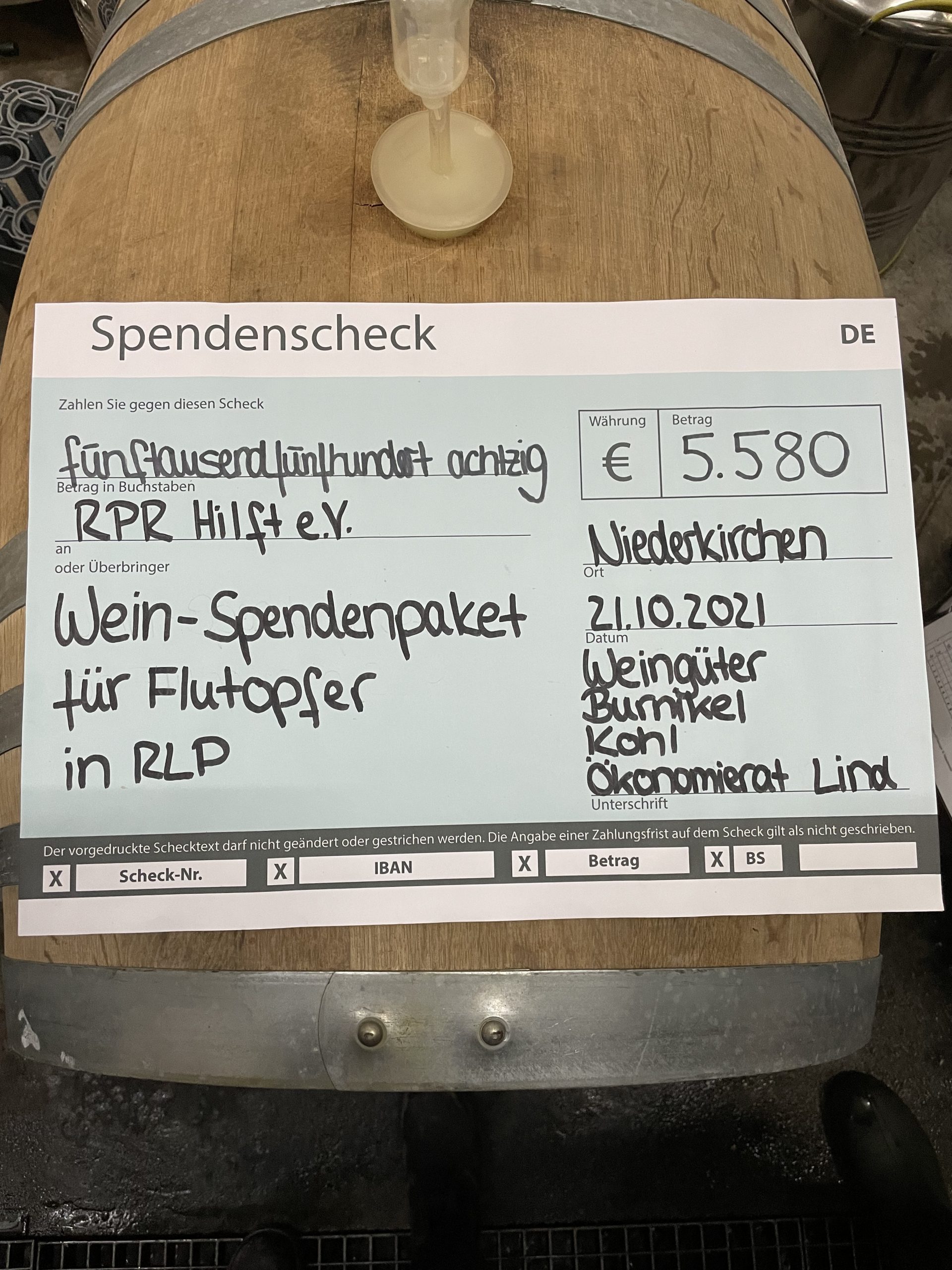 Spendenaktion